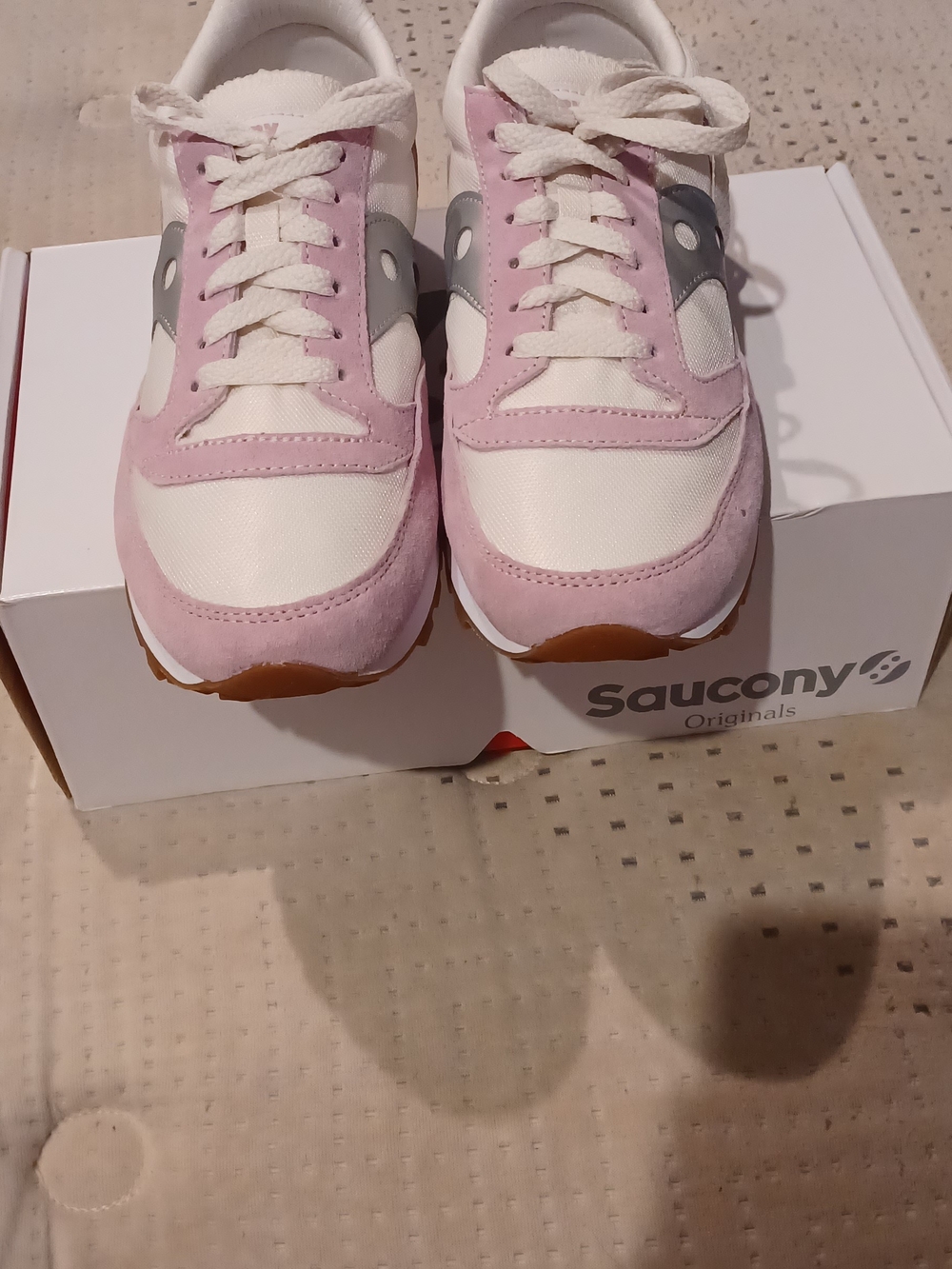 Saucony Pink & White Women's Sneakers View 6